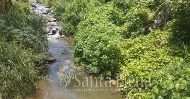 Un vistazo a la Quebrada Santa Elena para evidenciar su deterioro